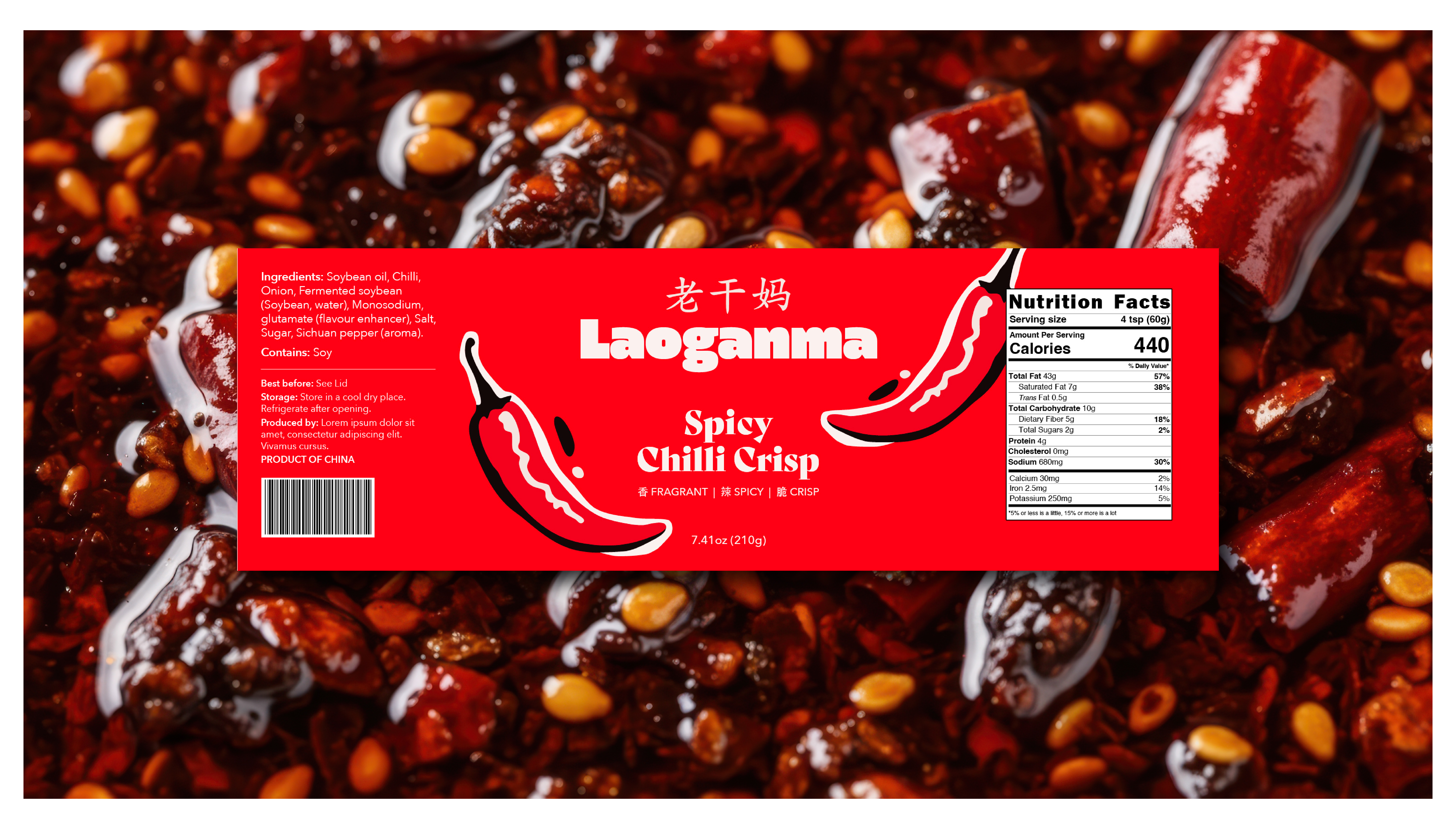 Chilli Oil Branding 006